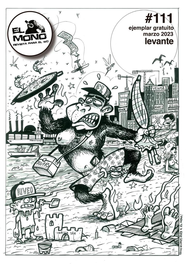 Portada revista El Mono número 111